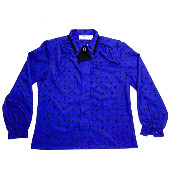 Vtg Worthington Womens sz 12 button up shirt L - Picture 1 of 10